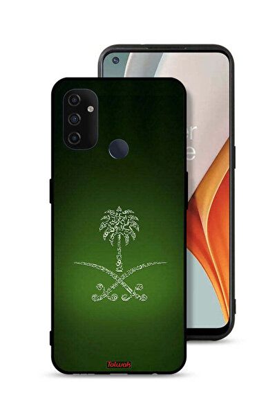 Tolwak غطاء حماية لهاتف OnePlus Nord N100 بعلامة المملكة العربية السعودية الق...