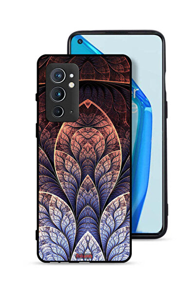 Tolwak غطاء حماية لهاتف OnePlus 9RT 5G بتصميم تجريدي زهري فركتالي
