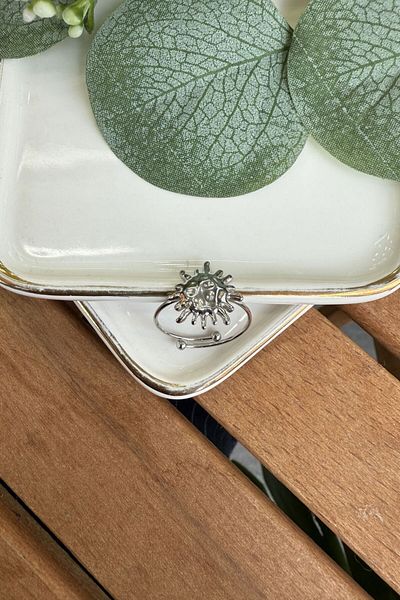 My Joyas Design Steel Ethnic Series Ring