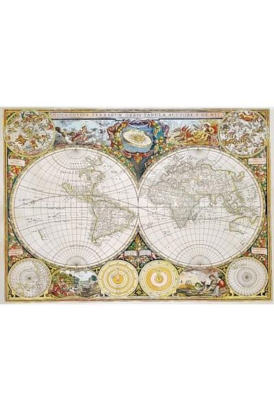 Mena Rise Şirinshop - Woodcraft 1000 Elements, Wooden Crafts, Irregular Shapes, 100 Travel Characters