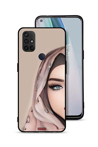 Tolwak غطاء حماية لهاتف OnePlus Nord N10 5G برسم فتاة نصف وجه