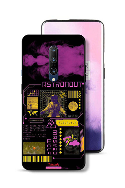 Tolwak غطاء حماية لجهاز OnePlus 7 Pro بملصق رائد فضاء