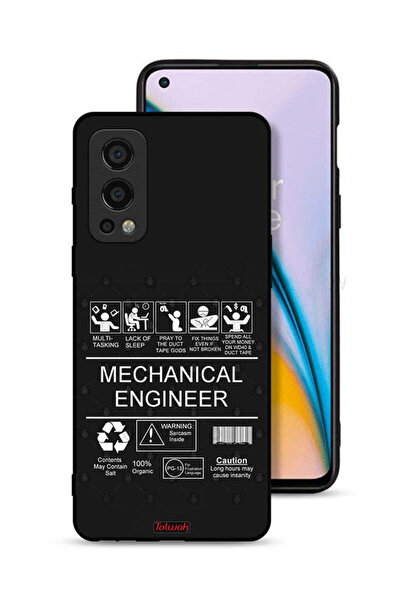 Tolwak غطاء حماية لهاتف OnePlus Nord 2 5G، ملصق مهندس ميكانيكي