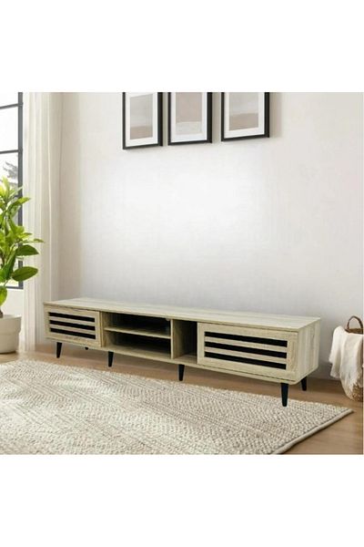 DEC26 Plasma TV table with an elegant and distinctive design, 200 cm