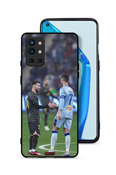 Tolwak غطاء حماية لهاتف OnePlus 9R 5G ميسي ورونالدو