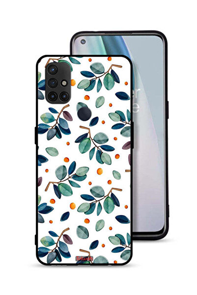 Tolwak غطاء حماية لهاتف OnePlus Nord N10 5G بنقشة أوراق الشجر