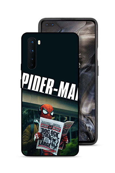 Tolwak غطاء حماية OnePlus Nord بتصميم سبايدرمان وقراءة جريدة