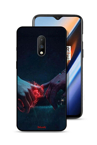 Tolwak غطاء حماية لهاتف OnePlus 7 - يدين محترقتين