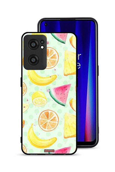 Tolwak غطاء حماية لهاتف OnePlus Nord CE 2 5G برسومات فنية بألوان مائية وفواكه