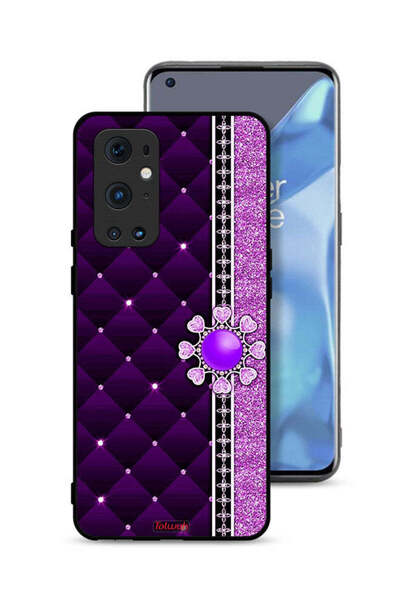 Tolwak غطاء حماية لهاتف OnePlus 9 Pro 5G بقلوب لامعة