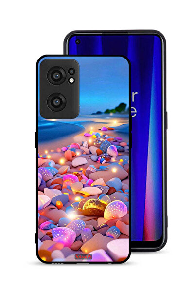 Tolwak OnePlus Nord CE 2 5G Protective Case Cover Stones Art