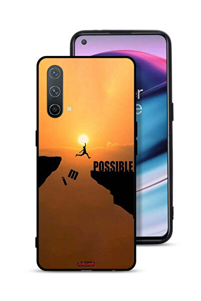 Tolwak غطاء حماية لهاتف OnePlus Nord CE 5G مطبوع عليه عبارة "أنا ممكن"