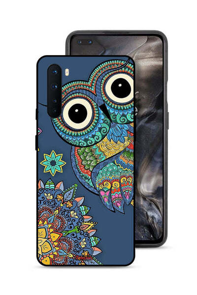 Tolwak غطاء حماية لهاتف OnePlus Nord بتصميم بومة زهرية