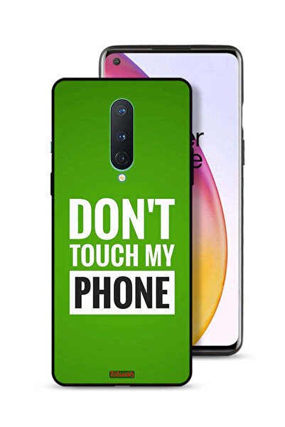 Tolwak OnePlus 8 Protective Case Cover Do Not Touch My Phone