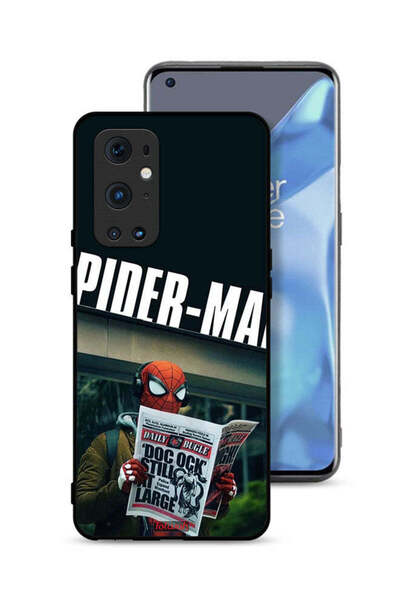 Tolwak غطاء حماية لهاتف OnePlus 9 Pro 5G سبايدرمان يقرأ جريدة