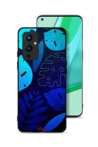 Tolwak غطاء حماية لهاتف OnePlus 9 5G بنقشة أوراق الشجر