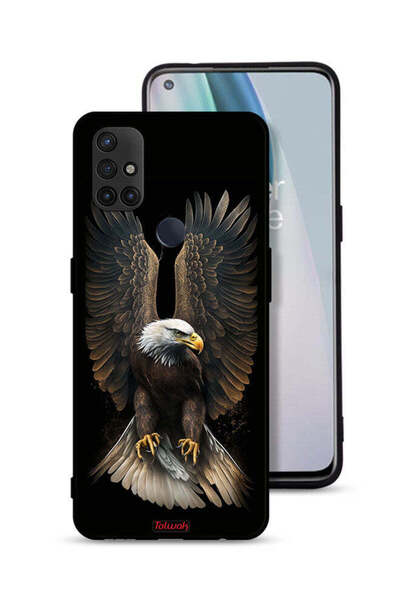 Tolwak غطاء حماية لهاتف OnePlus Nord N10 5G بأجنحة نسر منتشرة