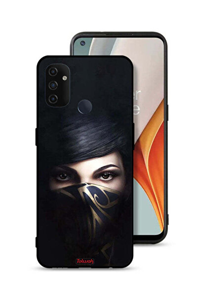 Tolwak غطاء حماية لهاتف OnePlus Nord N100 بنقشة فتاة محجبة