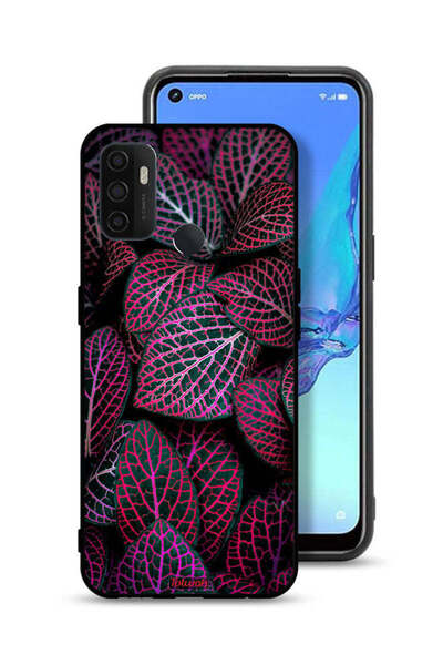 Tolwak غطاء حماية لهاتف Oppo A11s بنقشة أوراق سالجا