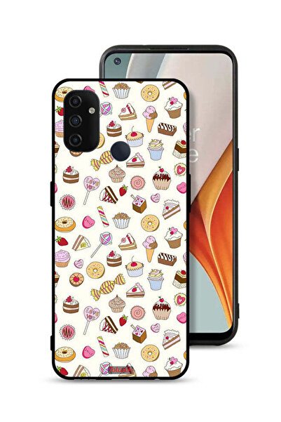 Tolwak غطاء حماية لهاتف OnePlus Nord N100 بنمط العناصر المفضلة