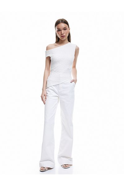 Koton New Season Asymmetric Blouse