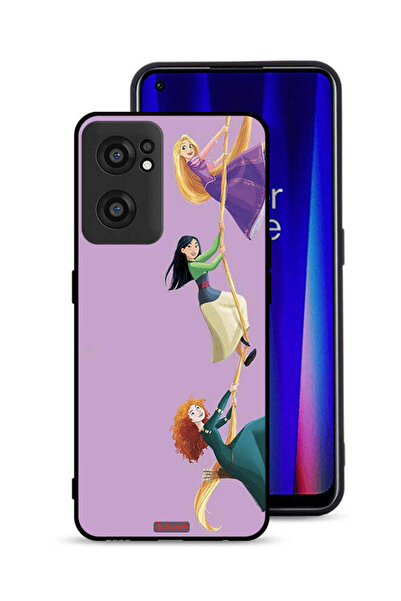 Tolwak OnePlus Nord CE 2 5G Protective Case Cover Girls Climbing Art