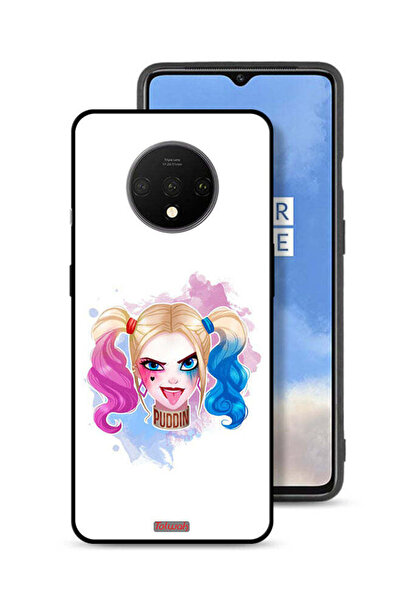 Tolwak غطاء حماية لهاتف OnePlus 7T برسومات هارلي كوين