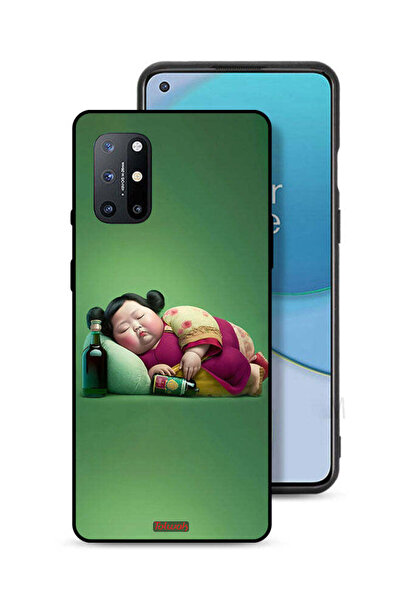 Tolwak غطاء حماية لهاتف OnePlus 8T 5G بتصميم فتاة سمينة