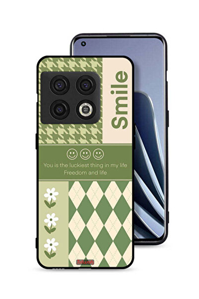 Tolwak غطاء حماية لهاتف OnePlus 10 Pro 5G الابتسامة هي أسعد شيء في حياتي