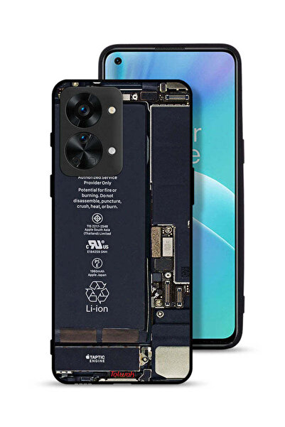 Tolwak غطاء حماية لهاتف OnePlus Nord 2T 5G بنمط دائرة الهاتف