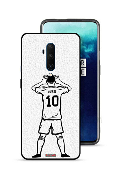 Tolwak غطاء حماية لهاتف OnePlus 7T Pro برسومات ميسي سكيتش