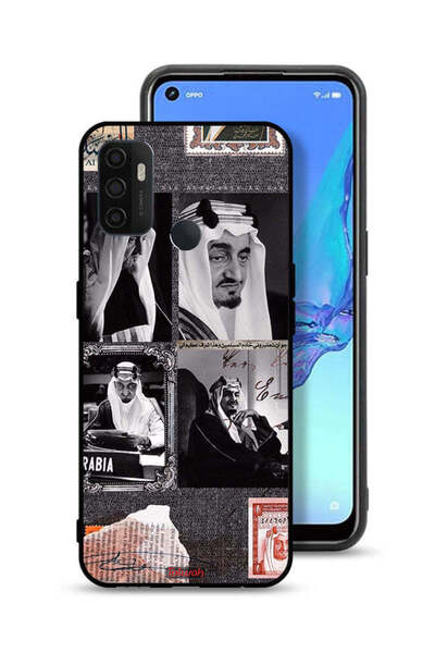 Tolwak غطاء حماية Oppo A53s - ملصق الملك فيصل العتيق