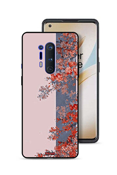 Tolwak غطاء حماية لهاتف OnePlus 8 Pro برسومات أوراق الشجر والزهور