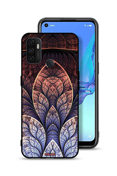 Tolwak غطاء حماية Oppo A11s بتصميم زهور كسورية تجريدية