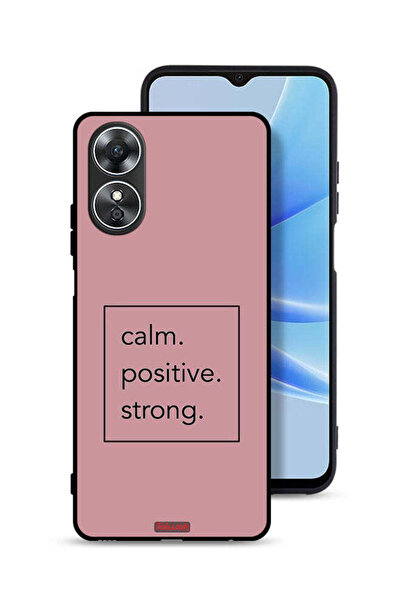 Tolwak غطاء حماية لهاتف Oppo A17 - هادئ، إيجابي، قوي