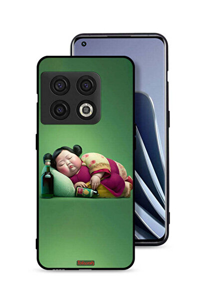 Tolwak غطاء حماية لهاتف OnePlus 10 Pro 5G بتصميم فتاة سمينة