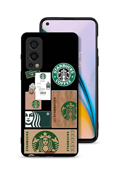 Tolwak غطاء حماية لهاتف OnePlus Nord 2 5G بملصق ستاربكس