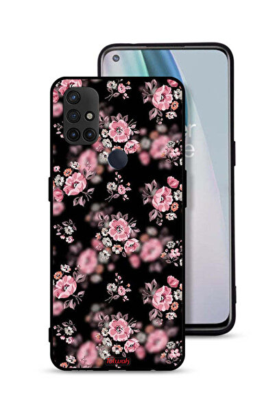 Tolwak غطاء حماية لهاتف OnePlus Nord N10 5G بنقشة زهور بورتريه