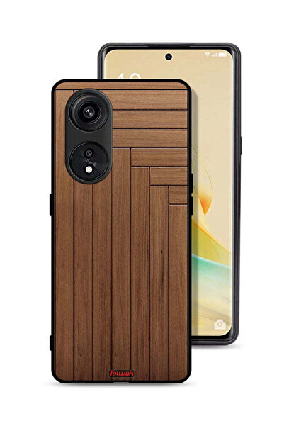 Tolwak غطاء حماية لهاتف Oppo A1 Pro بنمط باب