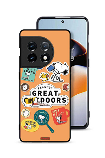 Tolwak غطاء حماية لهاتف OnePlus 11 5G بملصقات الفول السوداني