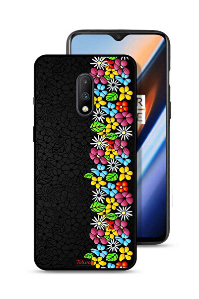Tolwak غطاء حماية لهاتف OnePlus 7 من فلاورز لاين