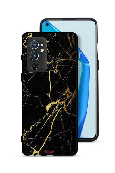 Tolwak غطاء حماية لهاتف OnePlus 9RT 5G - رخامي متصدع