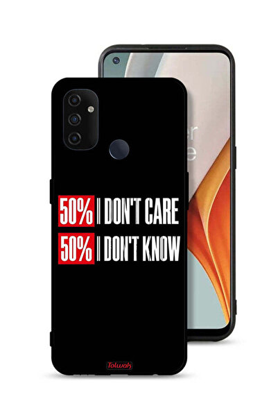 Tolwak غطاء حماية لهاتف OnePlus Nord N100 - لا يهمني