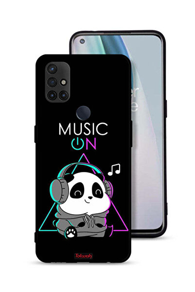 Tolwak غطاء حماية لهاتف OnePlus Nord N10 5G بطبعة موسيقى الباندا