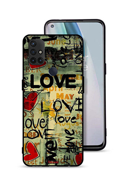 Tolwak غطاء حماية لهاتف OnePlus Nord N10 5G مع علامات الحب