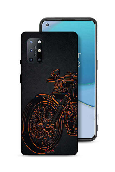 Tolwak غطاء حماية لهاتف OnePlus 8T 5G بتصميم دراجة عتيقة
