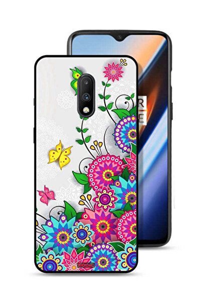 Tolwak غطاء حماية لهاتف OnePlus 7 بنقشة زهور ماندالا