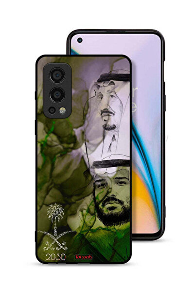 Tolwak غطاء حماية لهاتف OnePlus Nord 2 5G، ملصق فني للملك سلمان وولي العهد محمد