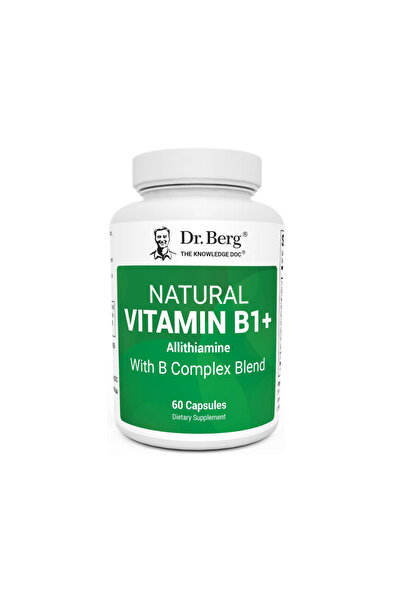 Dr. Berg Nutritionals , Natural B1 B6 B12 Complex Allithiamine B1, 8 Essentia...