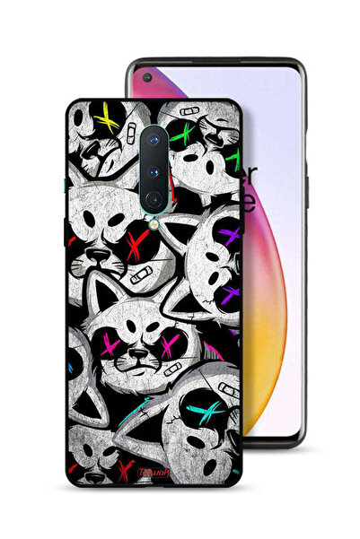 Tolwak غطاء حماية لهاتف OnePlus 8 بتصميم قطط مارشميلو